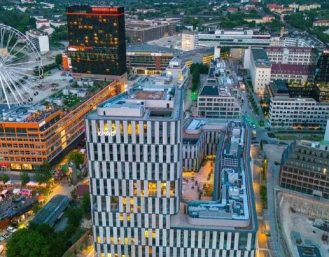 Optineo, Munich – Drywall and Ceiling Systems - Ado Technical Services